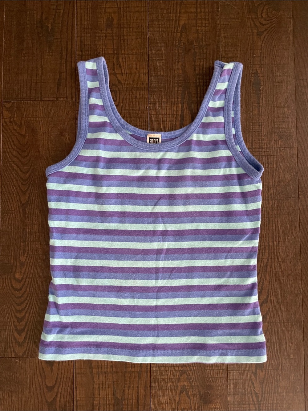 Vintage Y2K Smart set stripped tank top